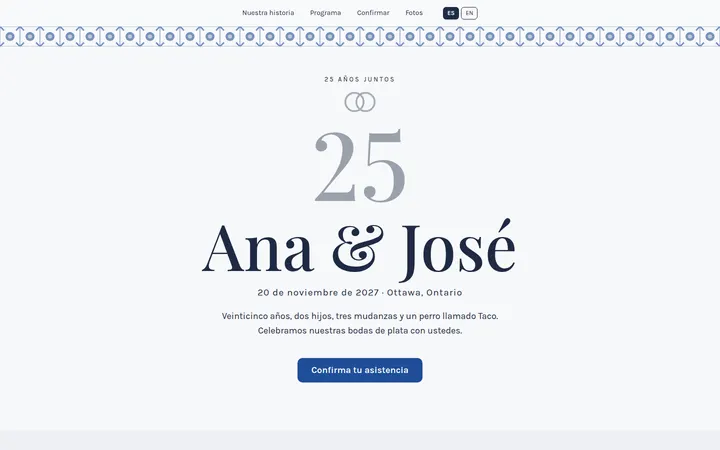 Silver anniversary